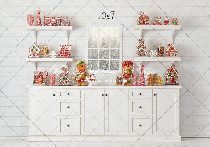 Classic Gingerbread Kitchen
