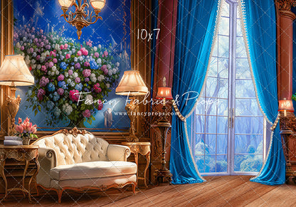 Elegant Lounge - Blue - With Sweep Option