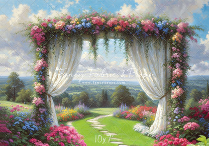 Enchanted Garden Romance - With Sweep Option