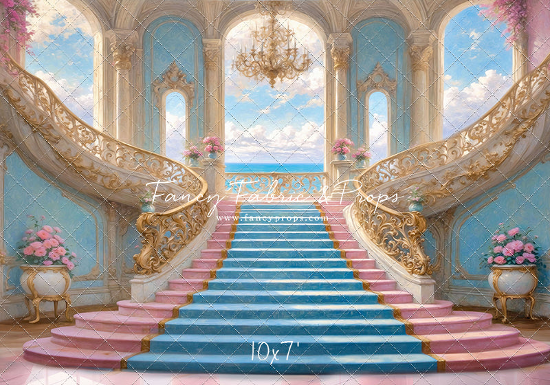 Enchanting Pastel Staircase - With Sweep Option