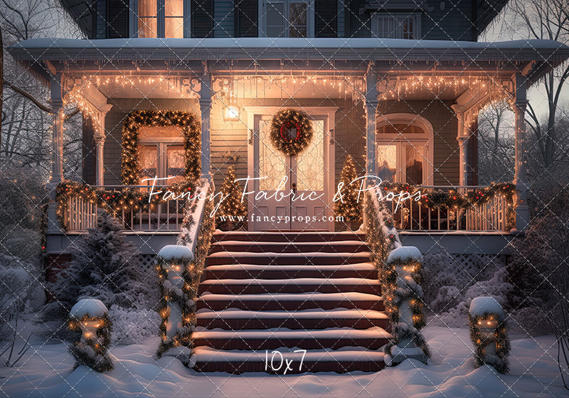 Front Porch Winter Nights