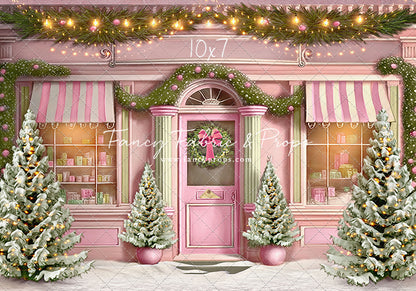 Frosty Sweet Shop - Pink & Sage - with Sweep Option