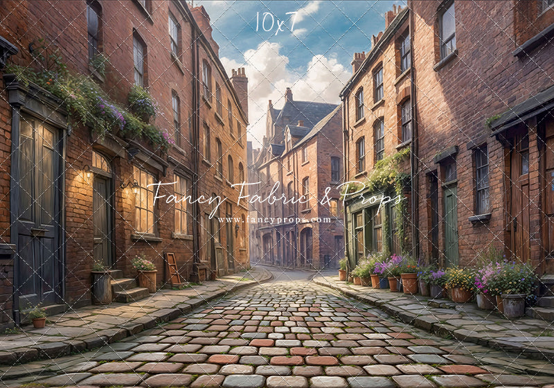 Garrison Lane - Colored Cobblestone - With Sweep Option