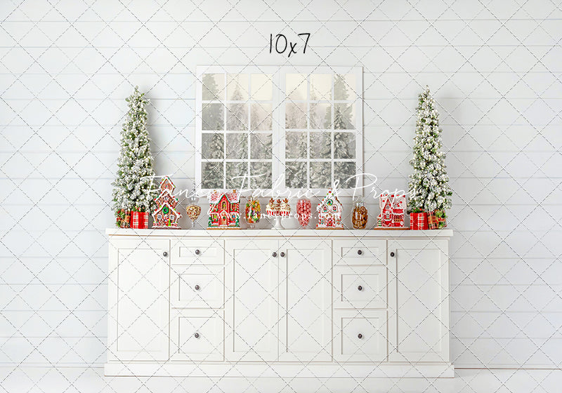 Classic Gingerbread Kitchen 2pc Room