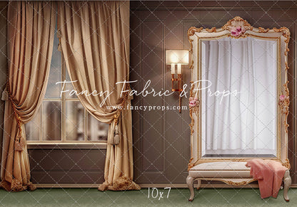 Glam Mirror - Green Floor - With Sweep Option