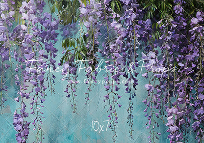 Painted Blue Wisteria