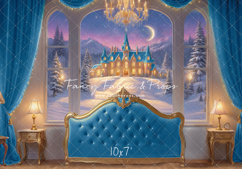 Holiday Fairytale Slumber - Blue  - With Sweep Option