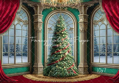Royal Christmas Tree - Red Carpet Option - with Sweep Option