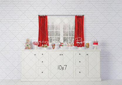 Mrs. Claus Sweet Kitchen 2pc Room