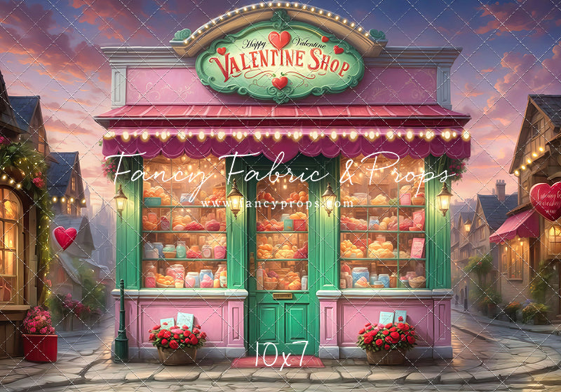 Sweet Valentine Shop- With Sweep Option