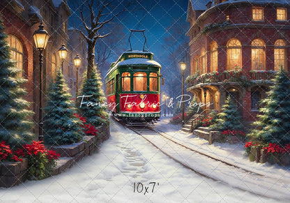 Twilight Tinsel Trolley - with Sweep Option