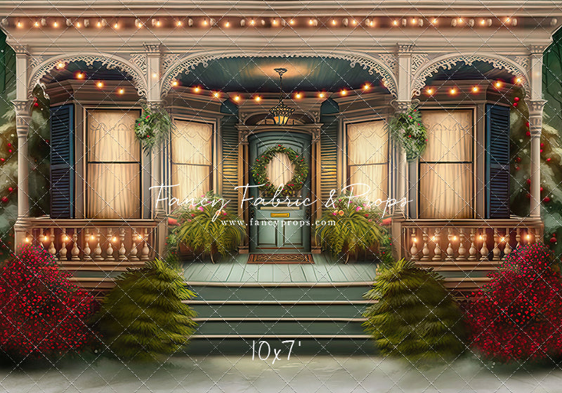 Welcoming Glow Holiday Porch - 4 piece Room