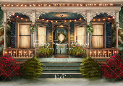 Welcoming Glow Holiday Porch - 4 piece Room