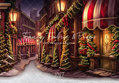 Crimson Christmas Shops - with Sweep Option