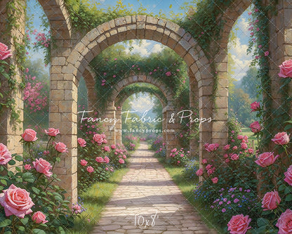 Arcadian Rose Gate - With Sweep Option