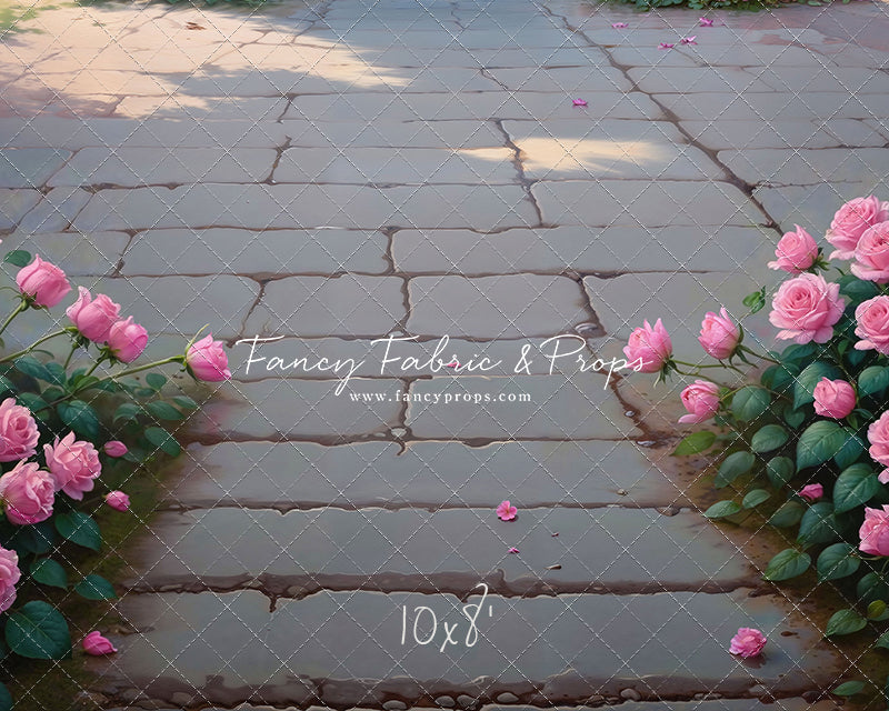 Blushing Blooms Pathway Mat Floor