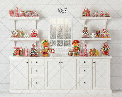 Classic Gingerbread Kitchen