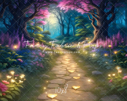 Fairy Valentine Forest - With Sweep Option