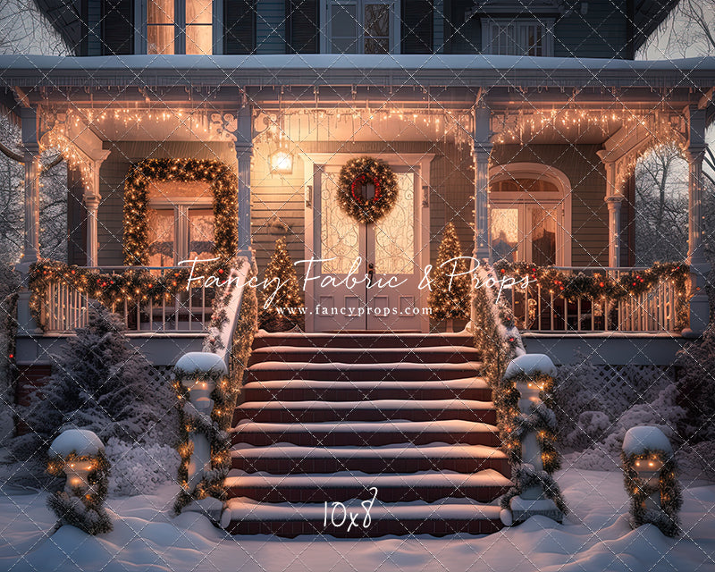 Front Porch Winter Nights