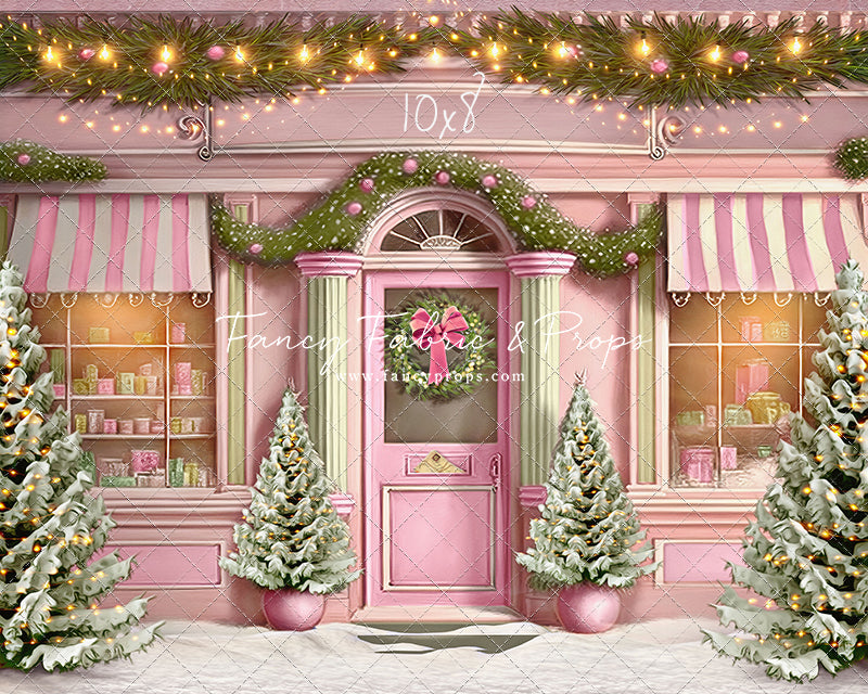 Frosty Sweet Shop - Pink & Sage - with Sweep Option