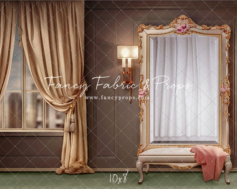 Glam Mirror - Green Floor - With Sweep Option