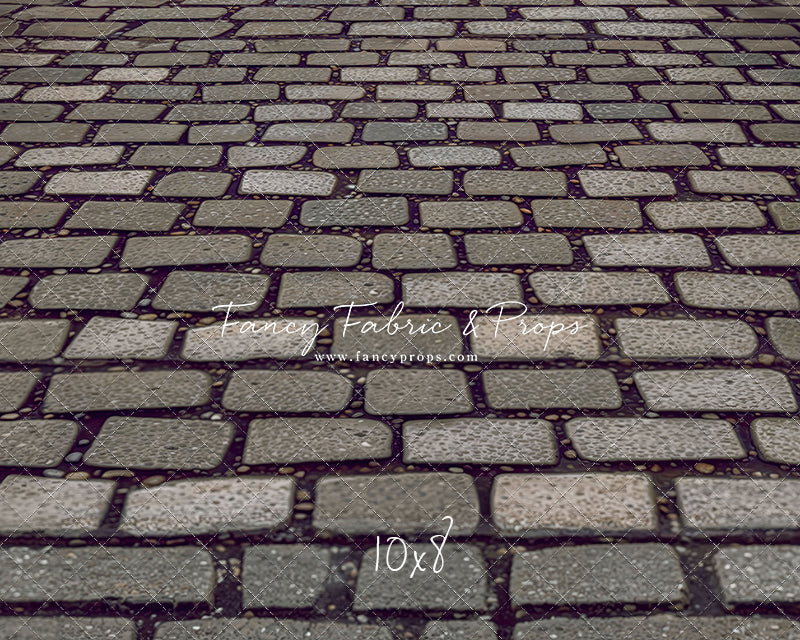 Grey Garrison Cobblestone Mat Floor