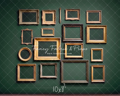 Jewel Frames - Green - With Sweep Option