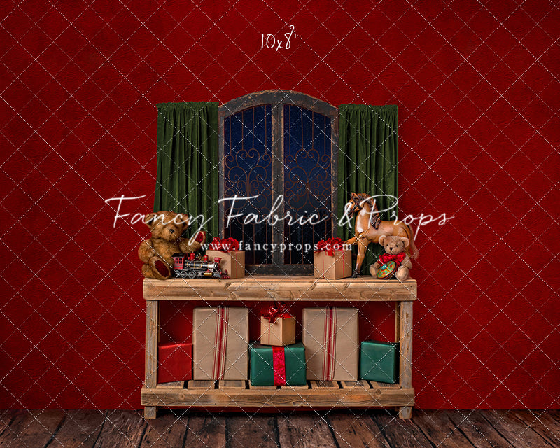 Merry Workshop Window