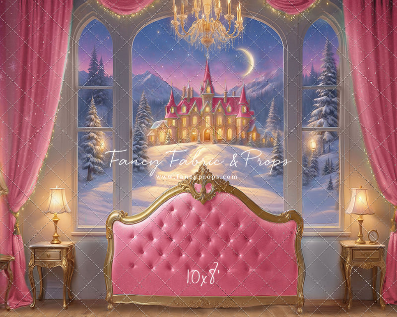 Holiday Fairytale Slumber - Pink  - With Sweep Option