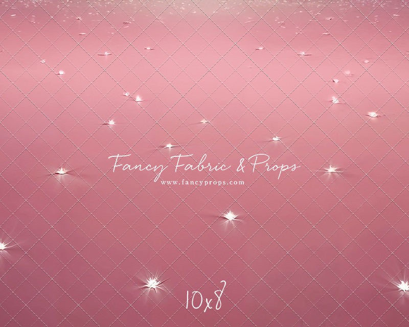 Rhinestone Rose Carpet Mat Floor