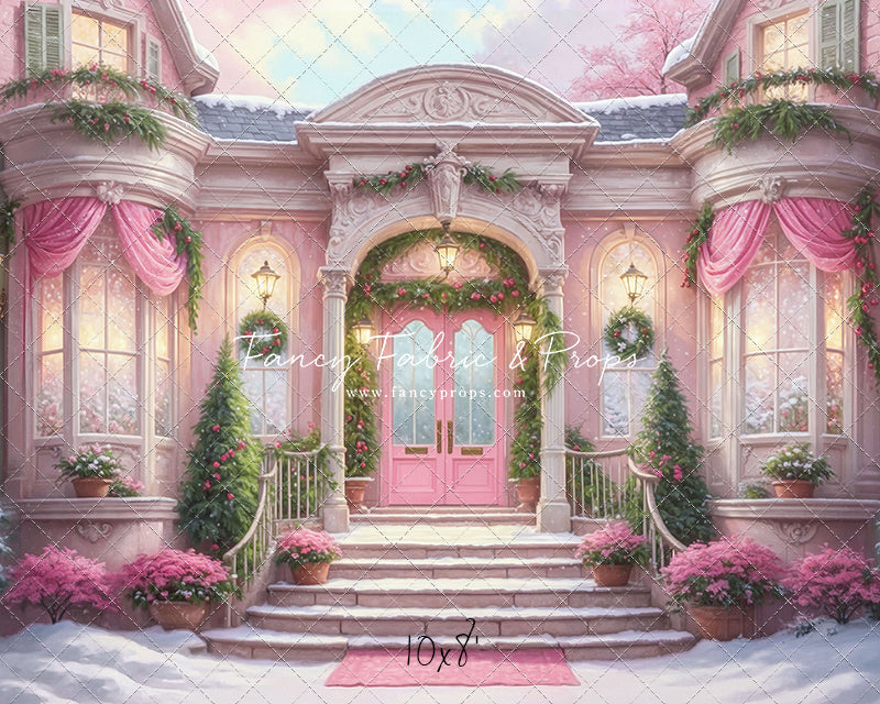 Rose Victorian Christmas - With Sweep Option