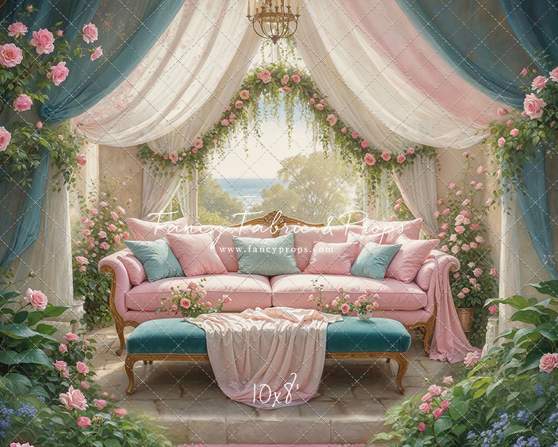 Versailles Rose Terrace - With Sweep Option