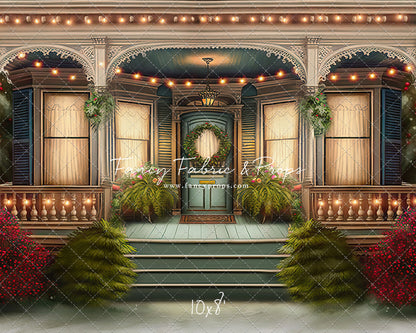 Welcoming Glow Holiday Porch - 4 piece Room