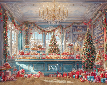 Winter Wonderland Sweet Shop - With Sweep Option