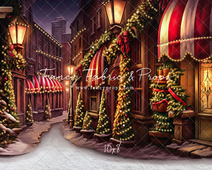 Crimson Christmas Shops - with Sweep Option