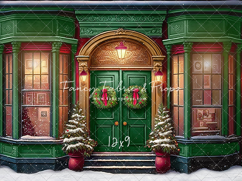 Heartfelt Holiday Home - Green With Snow Option - with Sweep Option