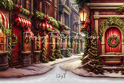 Crimson Emporium Alley - with Sweep Option