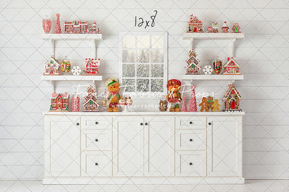 Classic Gingerbread Kitchen