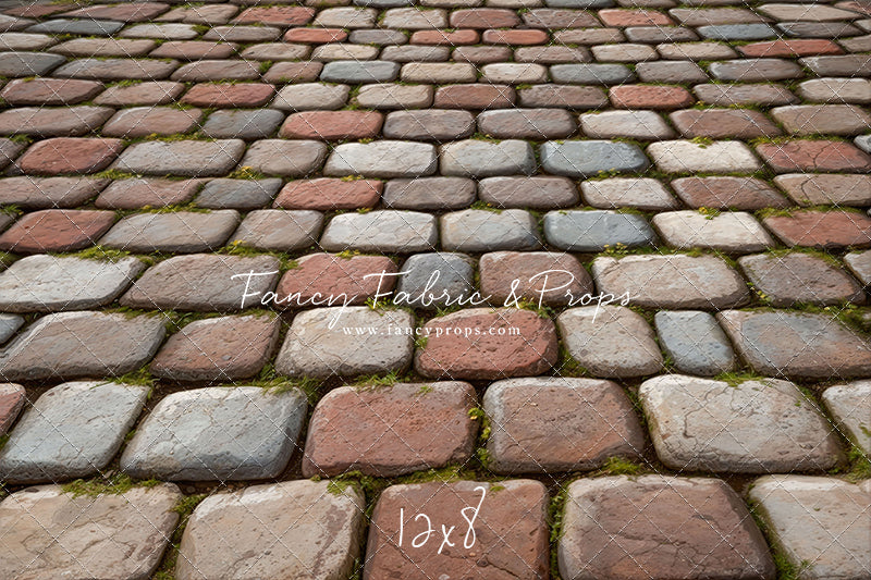 Colored Garrison Cobblestone Mat Floor