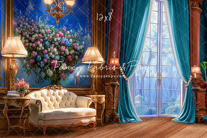 Elegant Lounge - Cyan - With Sweep Option