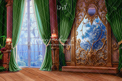 Exquisite Window - Green - With Sweep Option