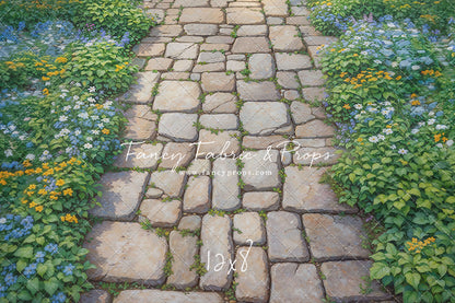 Flower Shop Cobblestone Mat Floor