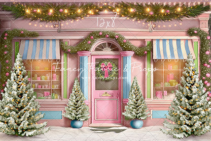 Frosty Sweet Shop - Pink & Blue - with Sweep Option
