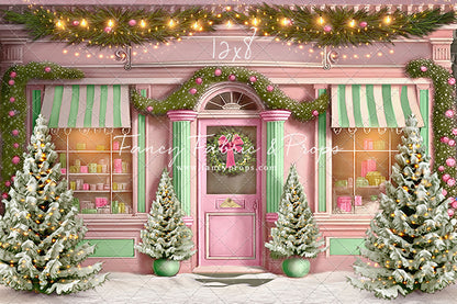 Frosty Sweet Shop - Pink & Green - with Sweep Option