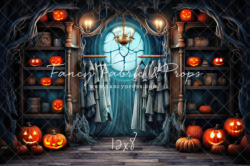 Haunted Wardrobe -Grey Floor - With Sweep Option