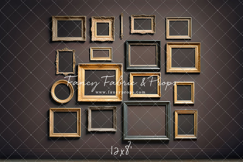 Jewel Frames - Brown - With Sweep Option
