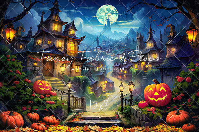 Spooky Town- No Lights - With Sweep Option