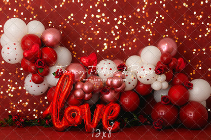 Valentine Balloons & Bokeh