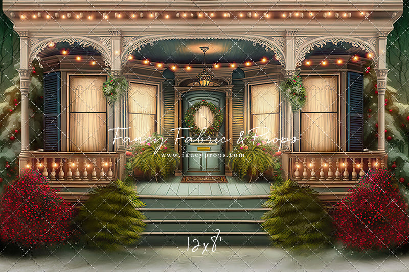 Welcoming Glow Holiday Porch - 4 piece Room
