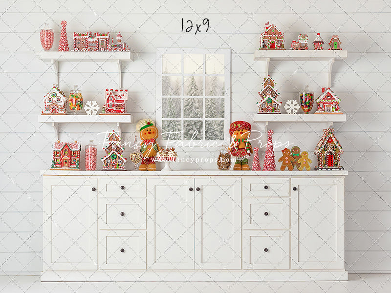 Classic Gingerbread Kitchen